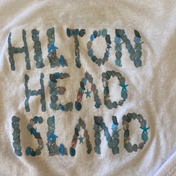 Hilton Head 18 month old baby onesie and matching bib 🐚 - Picture 3 of 7